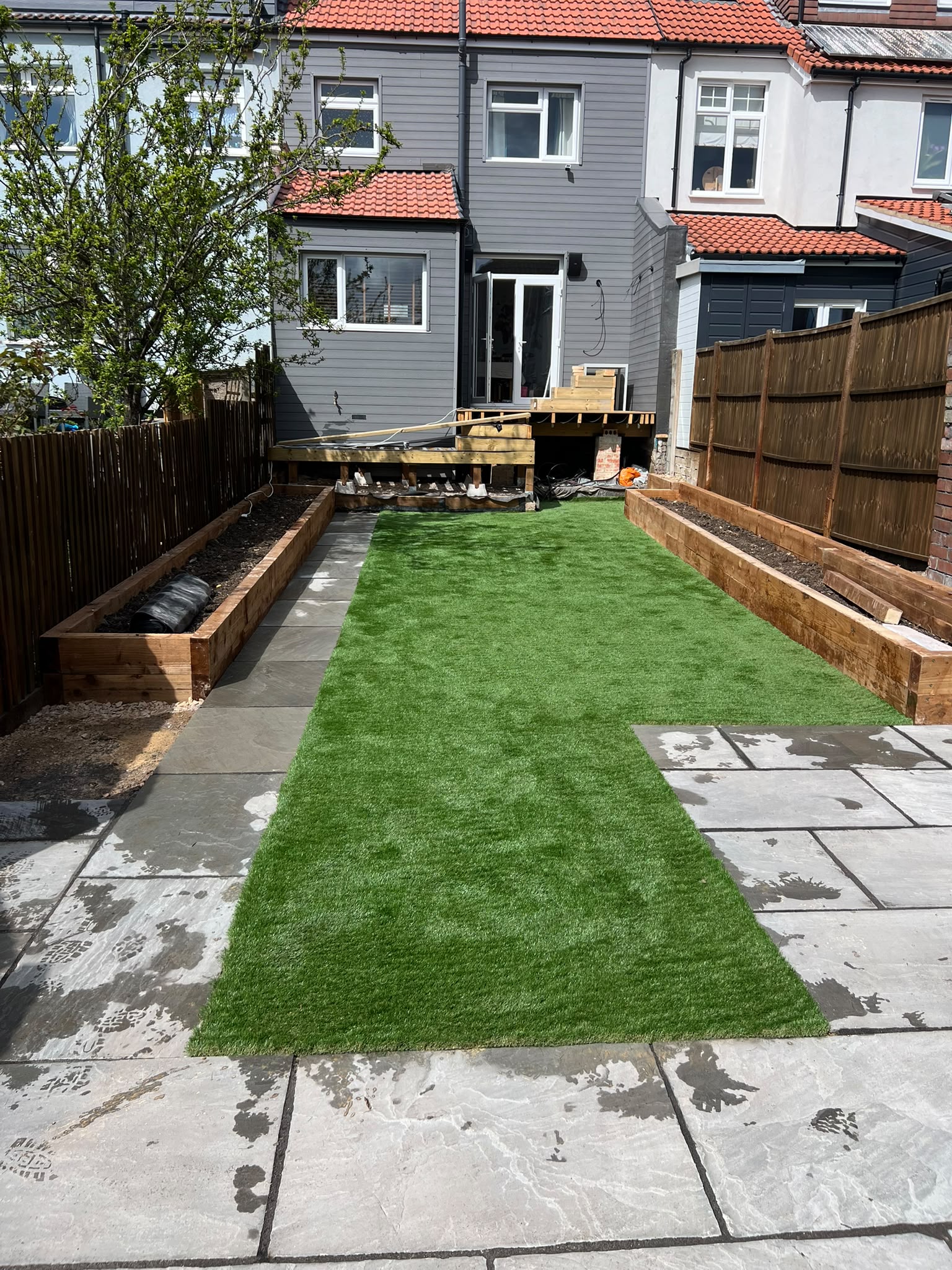 RT Landscaping completed project